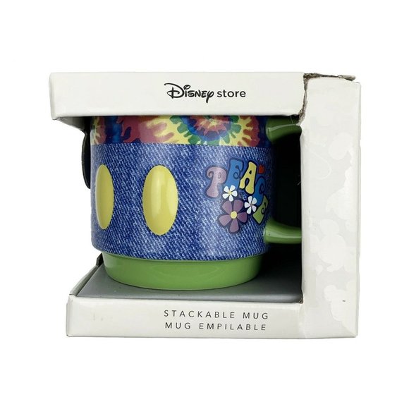 Disney Store Mickey Mouse‎ Memories 6/12 June Tie Dye Stackable Mug - Picture 2 of 8